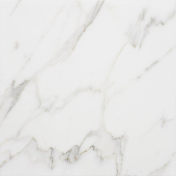 Calacatta Gold Marble 12x12 Honed Marble Tile.