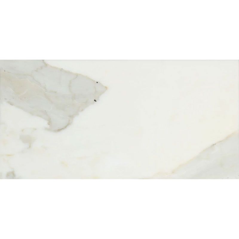 Calacatta Gold Marble 6x12 Polished Marble Tile.