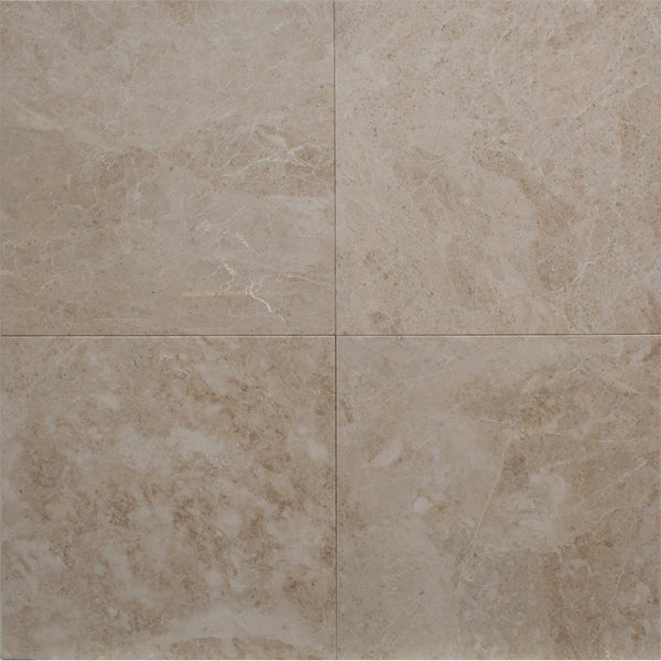 Cappucino Marble 18x18 Honed Tile.