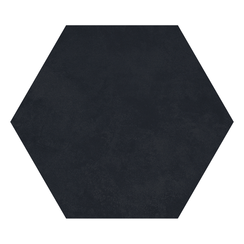 Charcoal 9x10 Hexagon