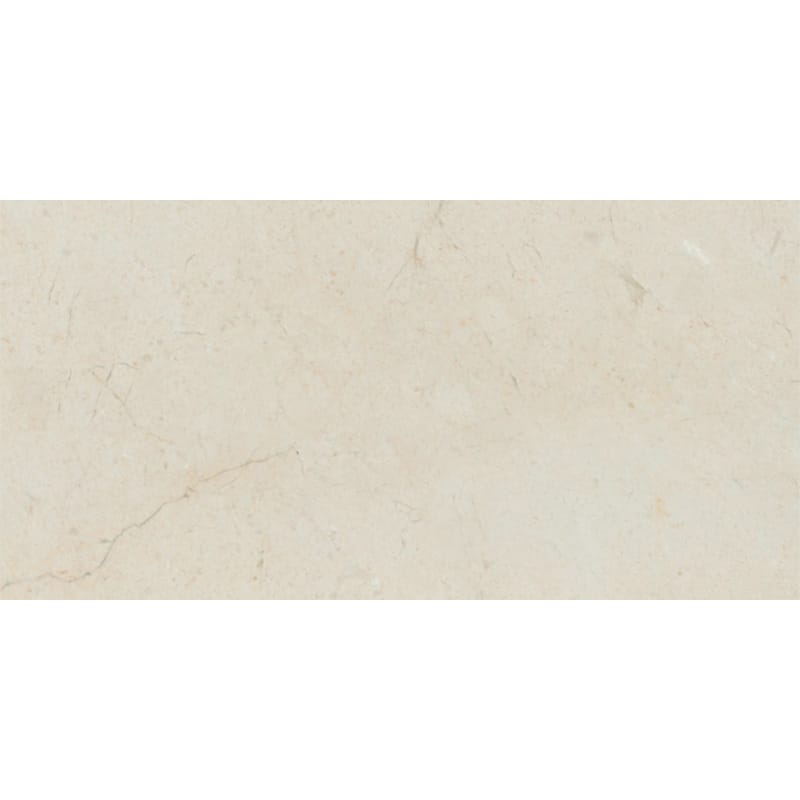 Crema Marfil Select Marble 12x24 Honed Tile.